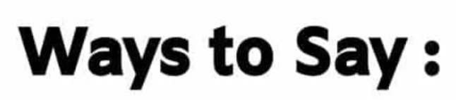 Other Ways to Say Thank You for Your Reply