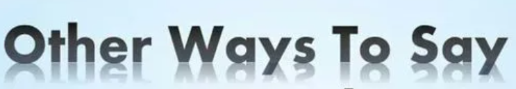 Other Ways to Say "By the Way"