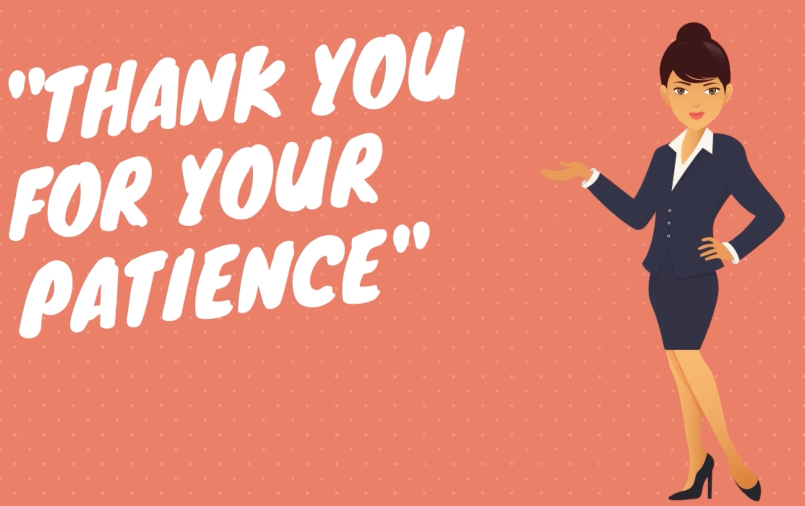 Other Ways to Say Thank You for Your Patience