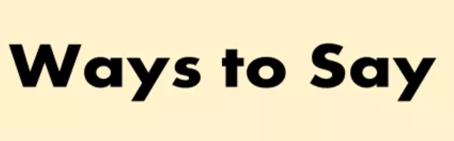 Other Ways to Say "Please Keep in Mind"