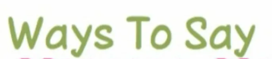 Other Ways to Say "I Hope You Feel Better"