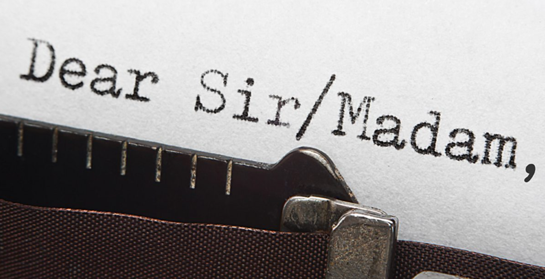 Gender Neutral Alternatives to Dear Sir or Madam