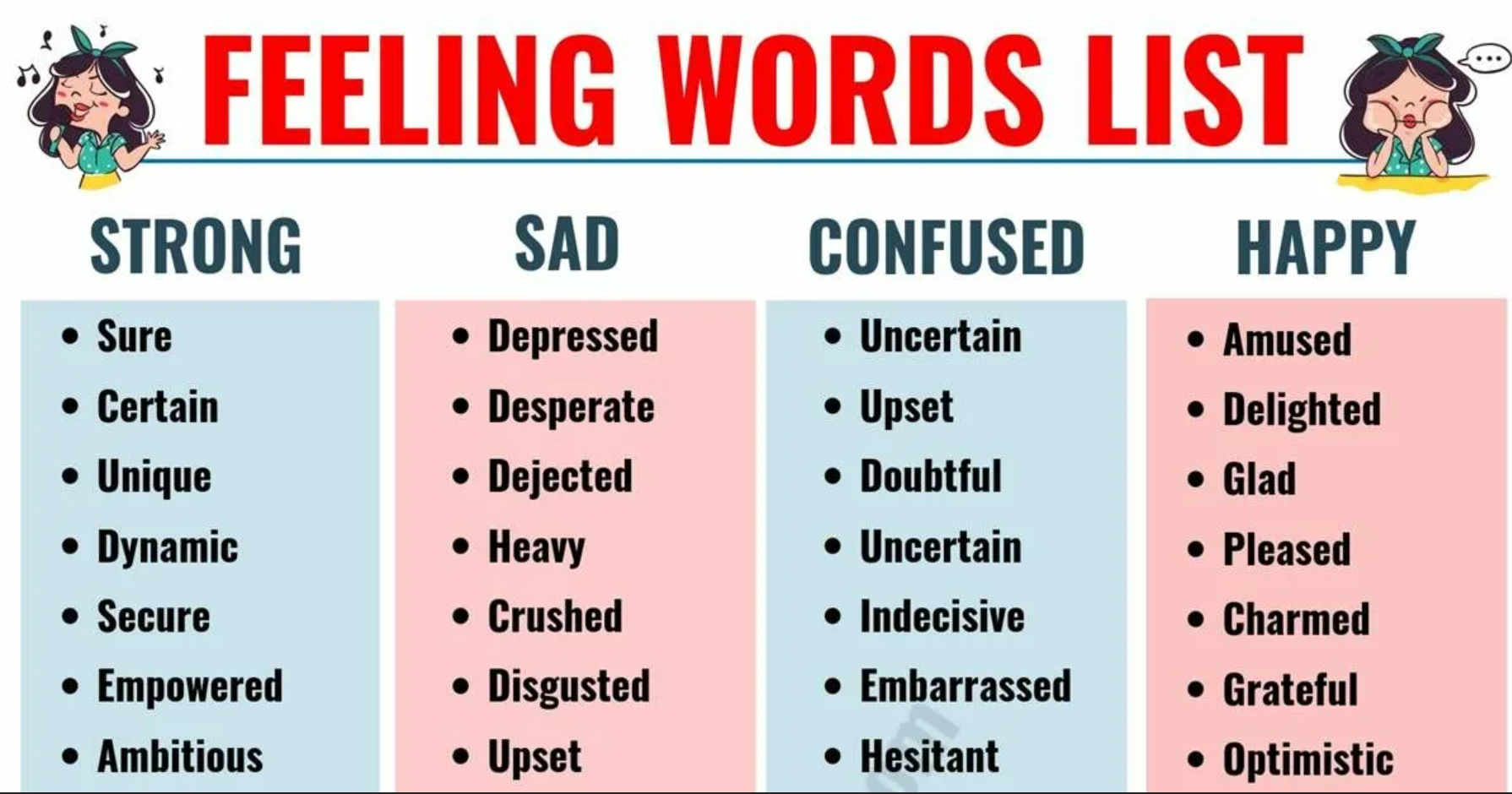 Words for Feeling Happy and Sad at the Same Time