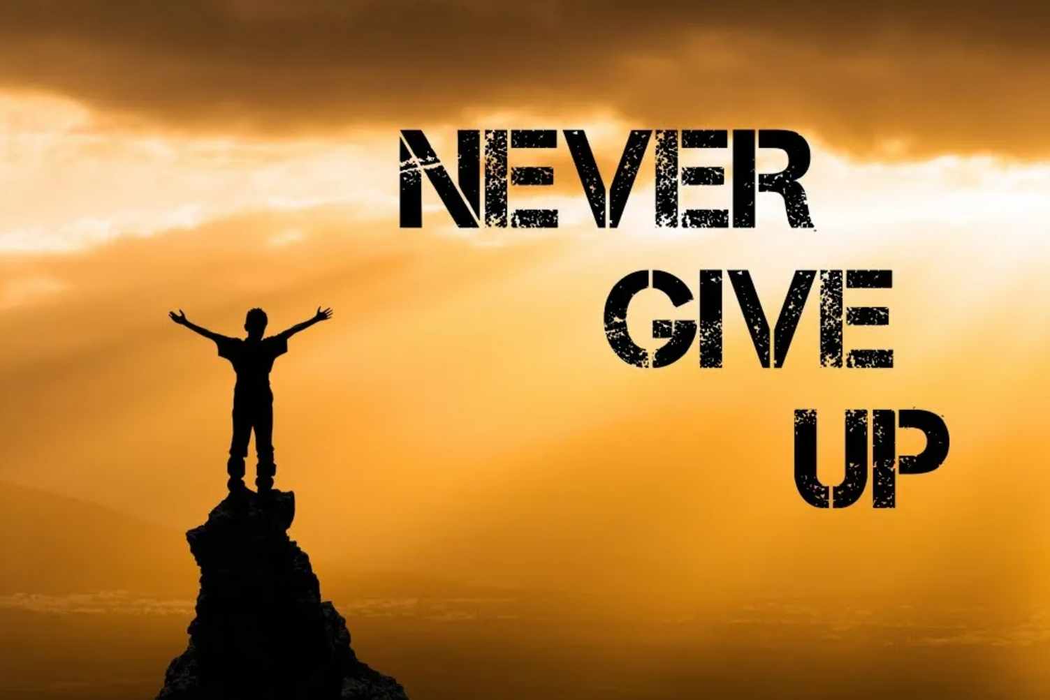 Words for Someone Who Never Gives Up