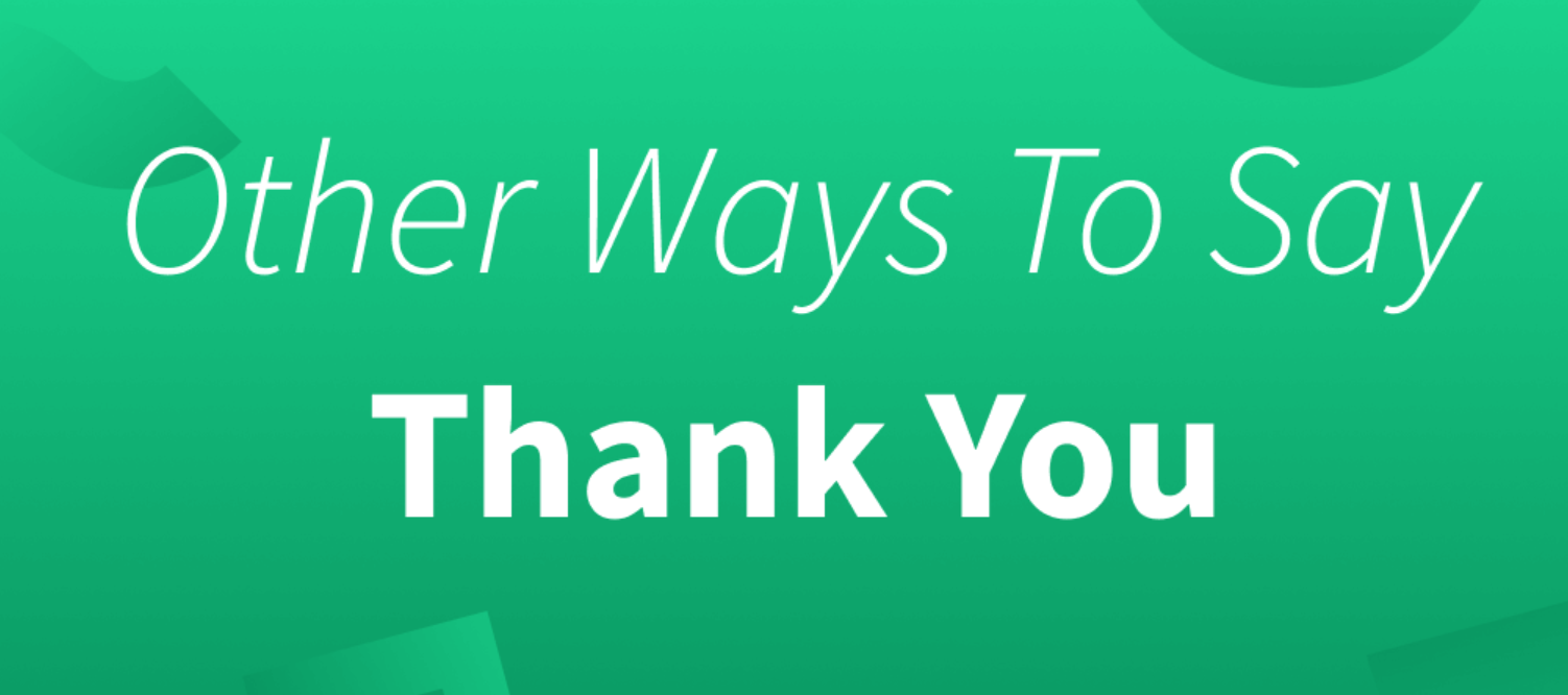 Other Ways to Say Thank You for Your Business