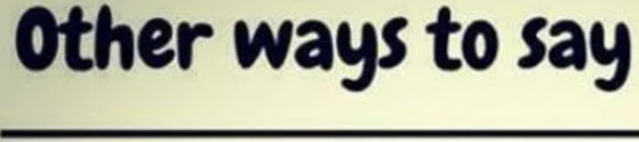 Other Ways to Say "On the Same Page"